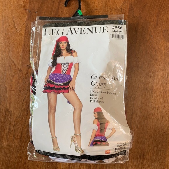Halloween Leg Avenue Crystal Gypsy costume. Price Firm. - Picture 5 of 6